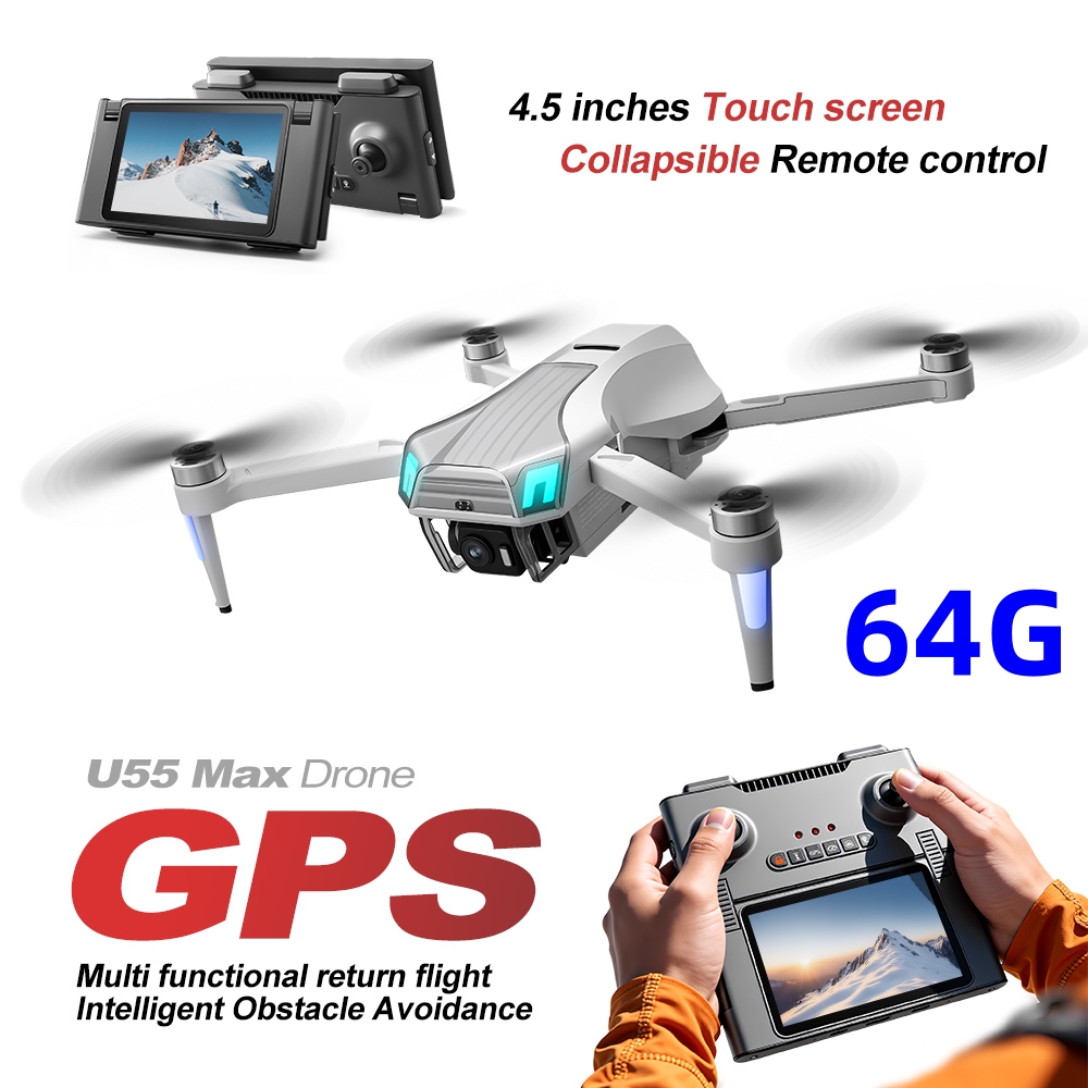NCZOBOE U55 Drone Professional - đánh giá và giá Drone Gimbal 2 Axis