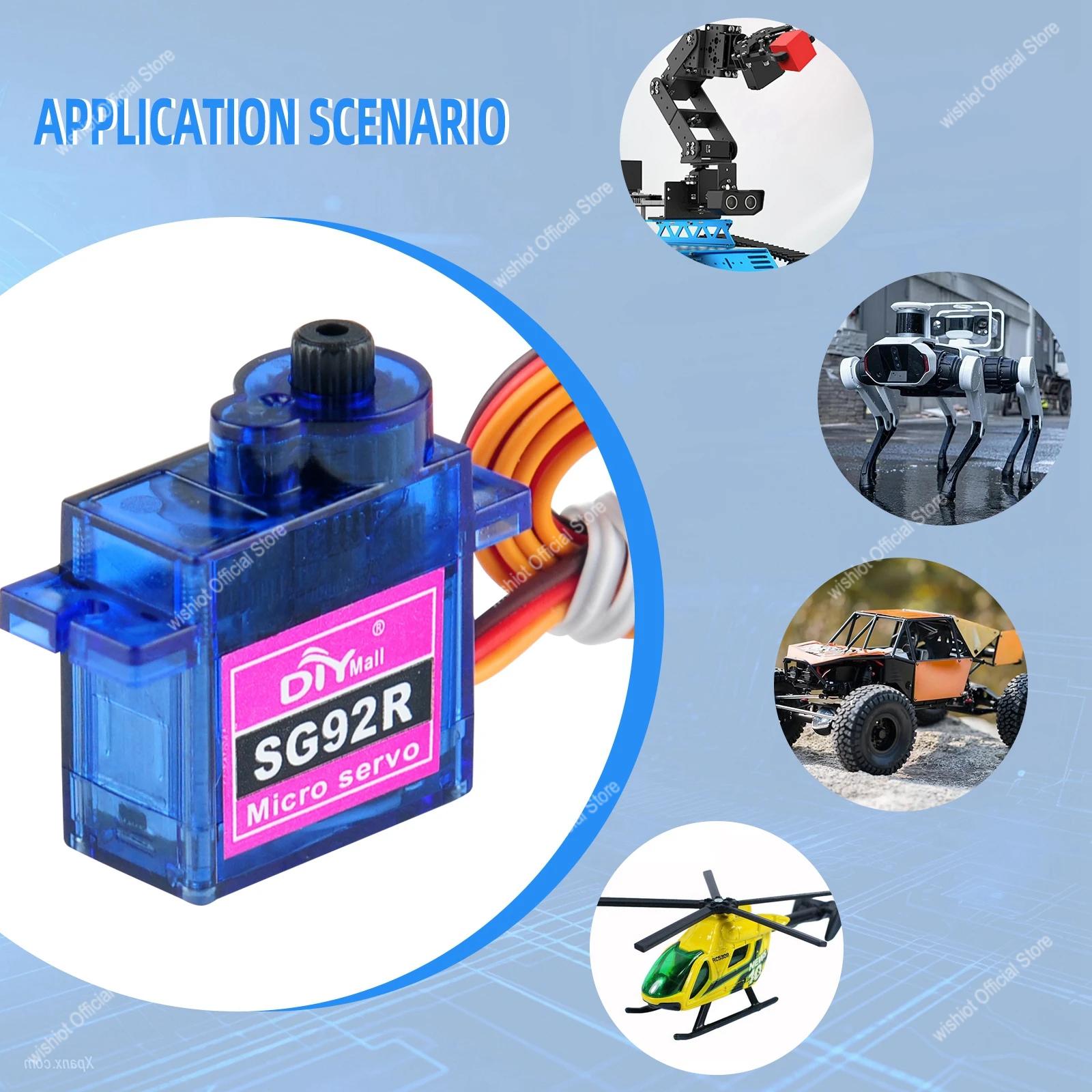 SG92R Micro Servo Motor 4.8-6V - đánh giá và giá Drone Gimbal Controller
