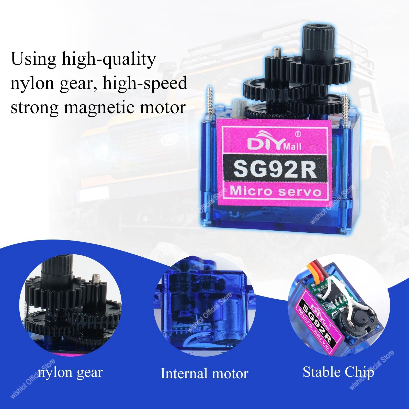 SG92R Micro Servo Motor 4.8-6V - đánh giá và giá Drone Gimbal Controller