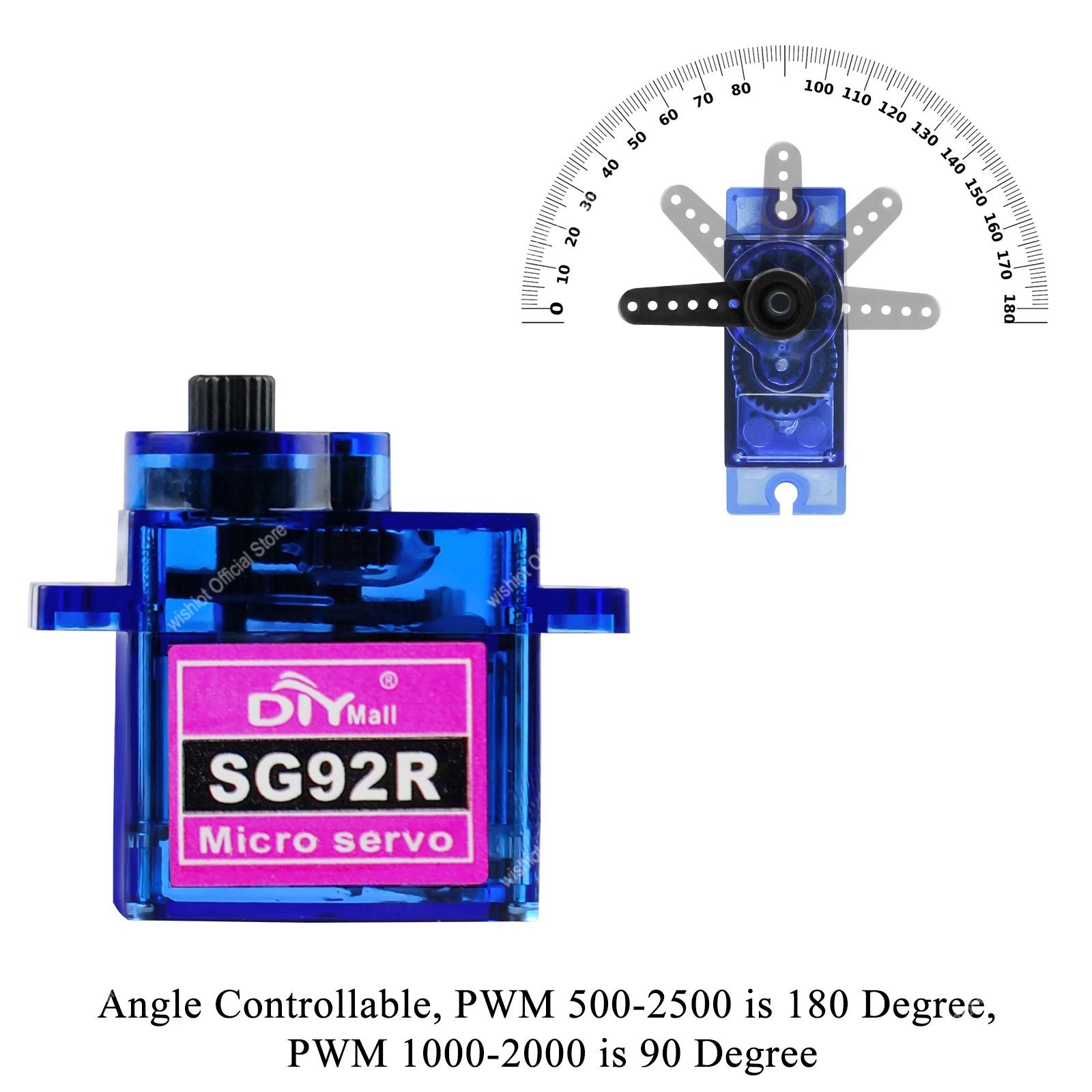 SG92R Micro Servo Motor 4.8-6V - đánh giá và giá Drone Gimbal Controller